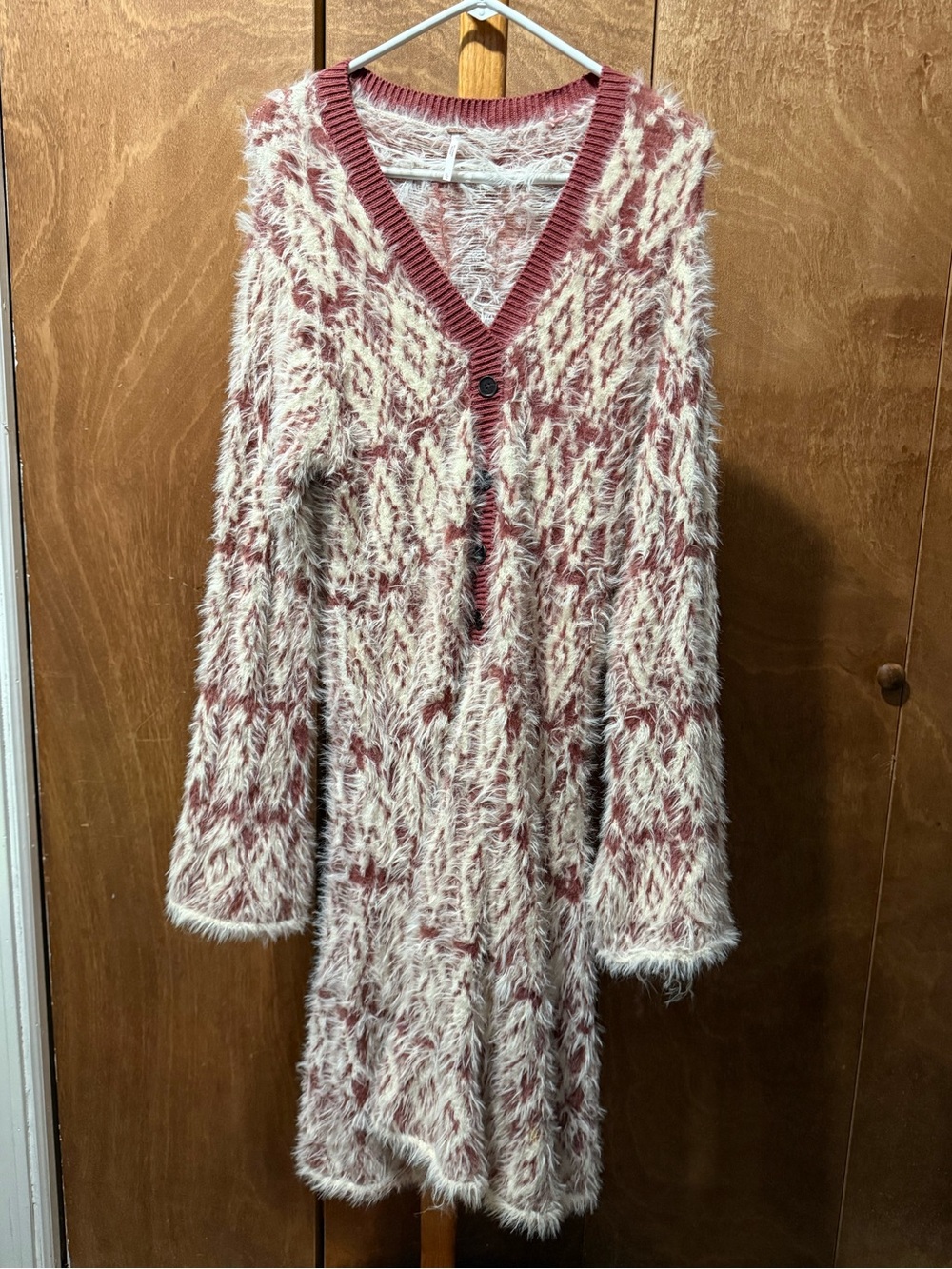 Free People Fuzzy Feelings Dress- Size Large - Picture 3 of 9